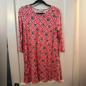 Crown and Ivy Coral Starfish Dress